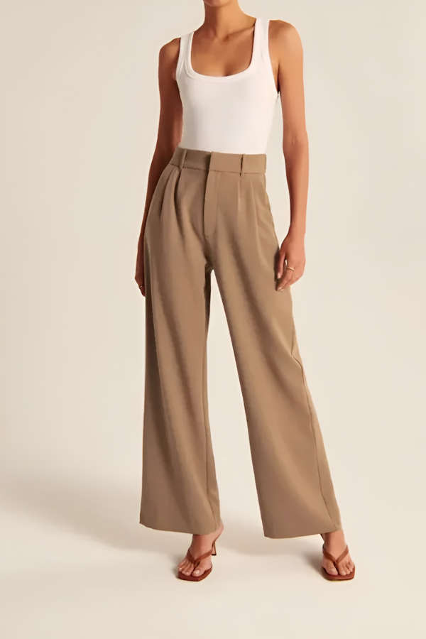 GABRIELLA - RELAXED PLEATED TROUSERS