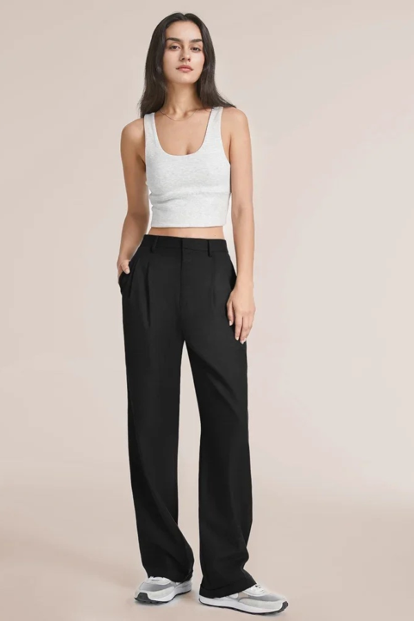 GABRIELLA - RELAXED PLEATED TROUSERS