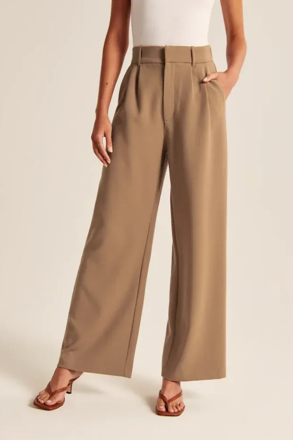 GABRIELLA - RELAXED PLEATED TROUSERS