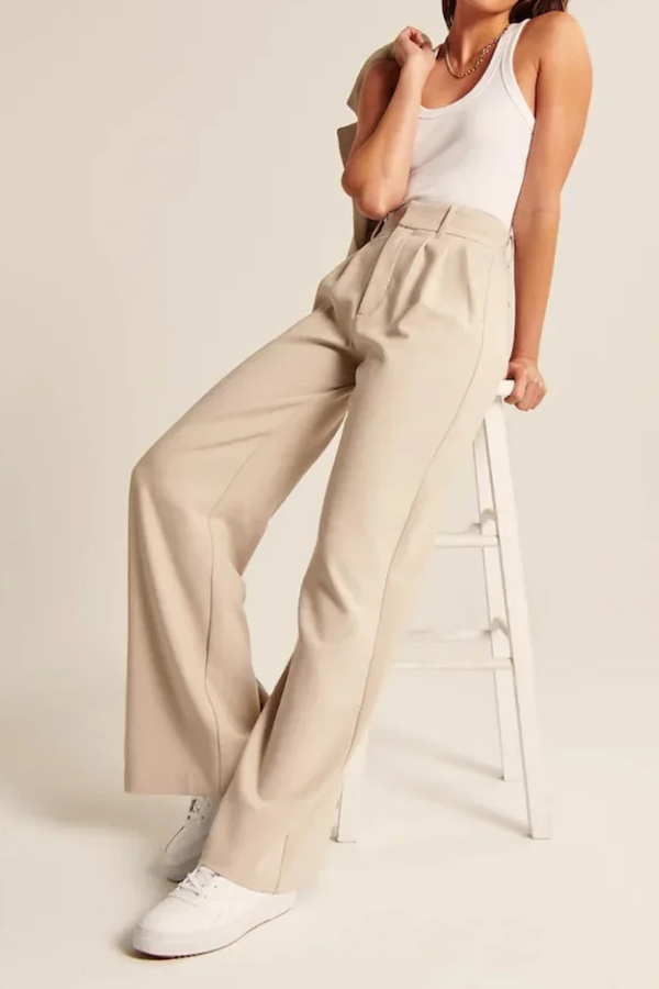 GABRIELLA - RELAXED PLEATED TROUSERS