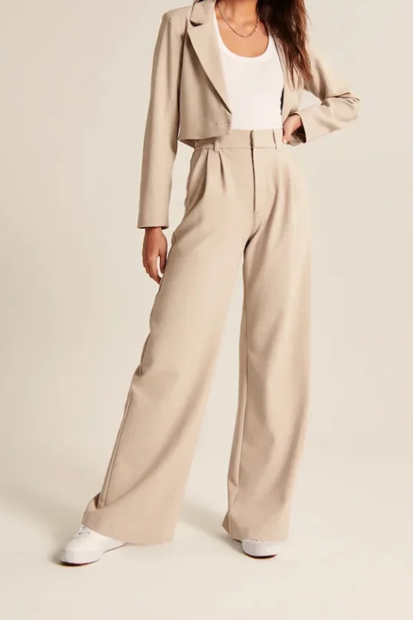 GABRIELLA - RELAXED PLEATED TROUSERS