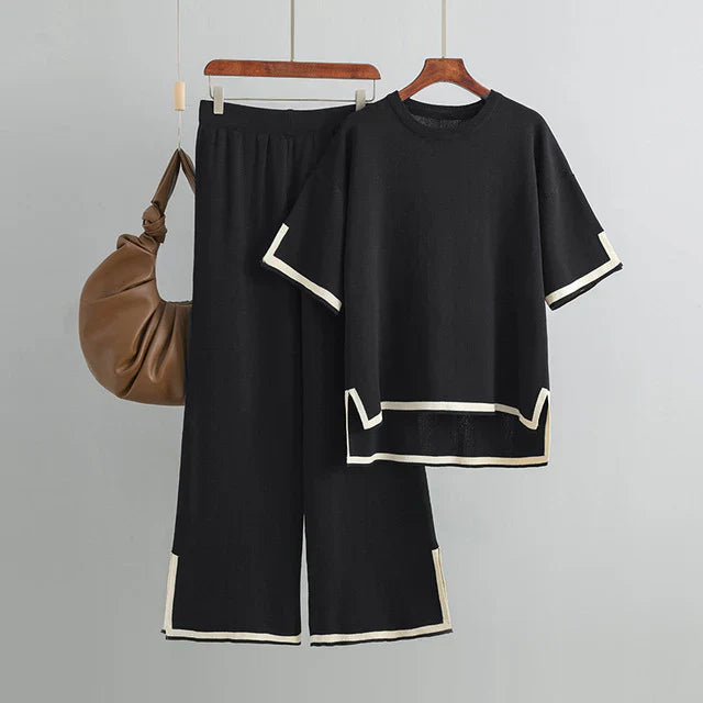 AVA - OVERSIZED CONTRAST CO-ORD