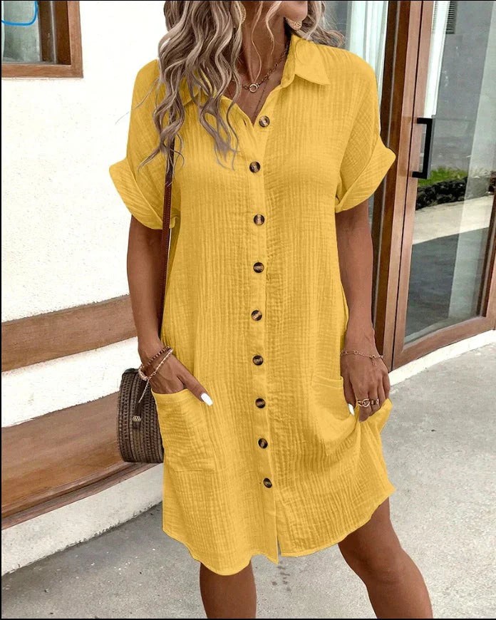 CHIARA - RELAXED SHIRT DRESS