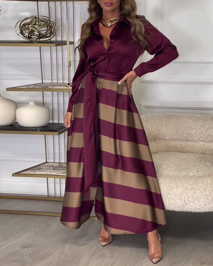 KATE - GLAMOUR MAXI SHIRT DRESS