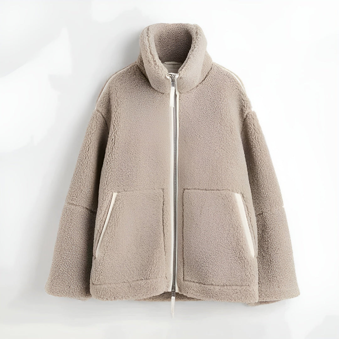 VITA LUXE TEDDY FLEECE JACKET