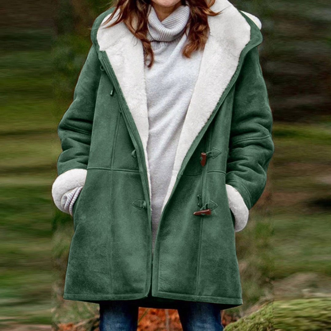 KELLY - VELVET FLEECE COAT