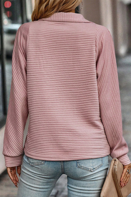 ESTELLA - RIBBED SWEATSHIRT