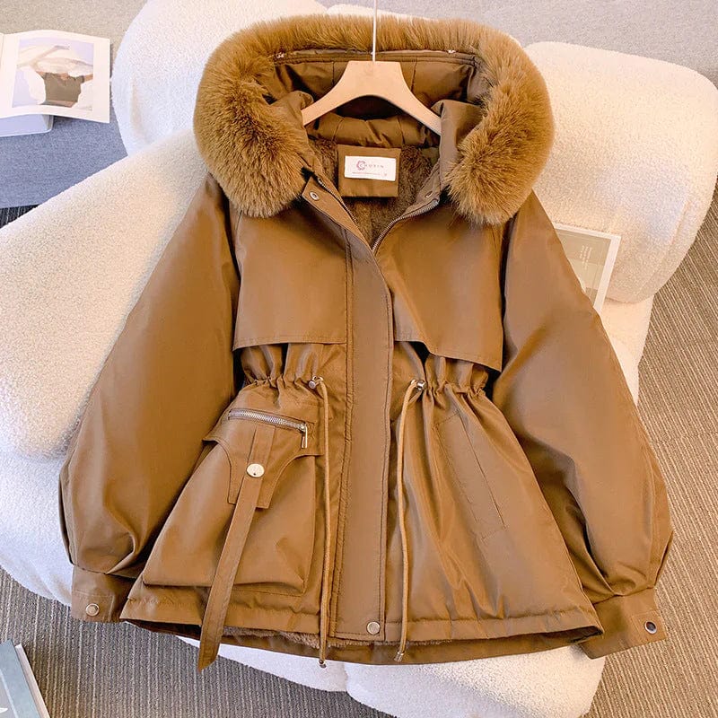 HAVEN FUR LINED WINTER COAT