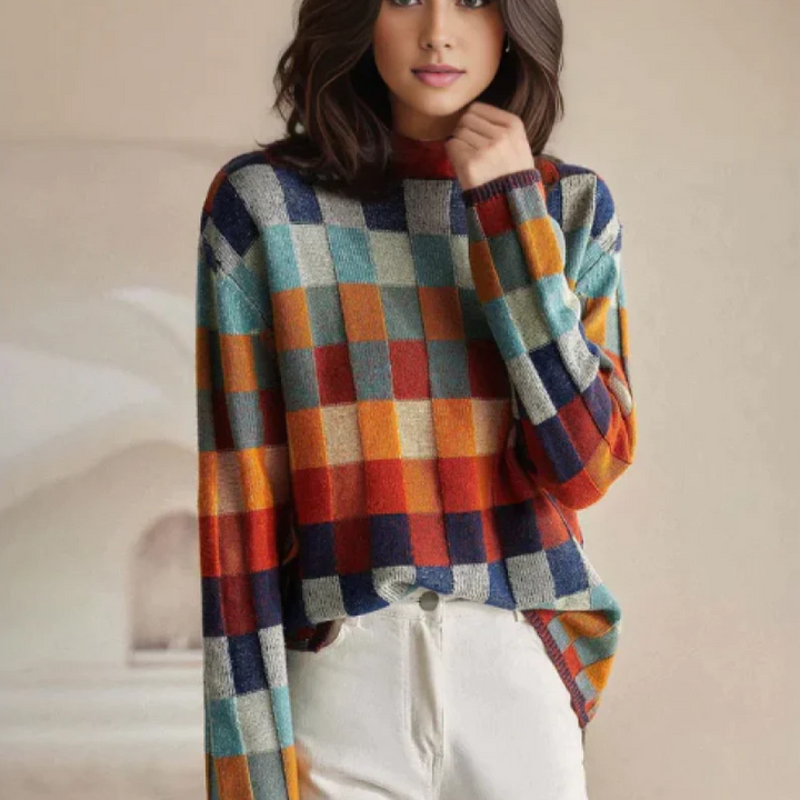 LAURE FALL PLAID JUMPER