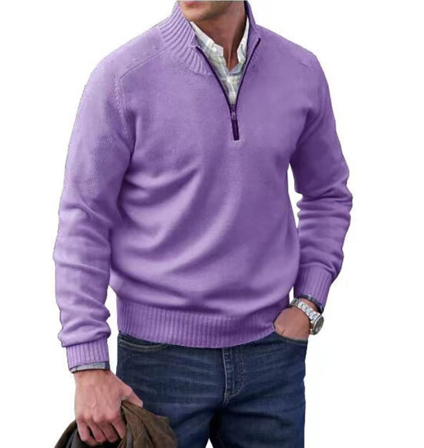 CRISPIN - SIMPLE RIBBED SWEATER