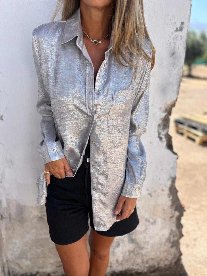 TARA SATIN SHIRT