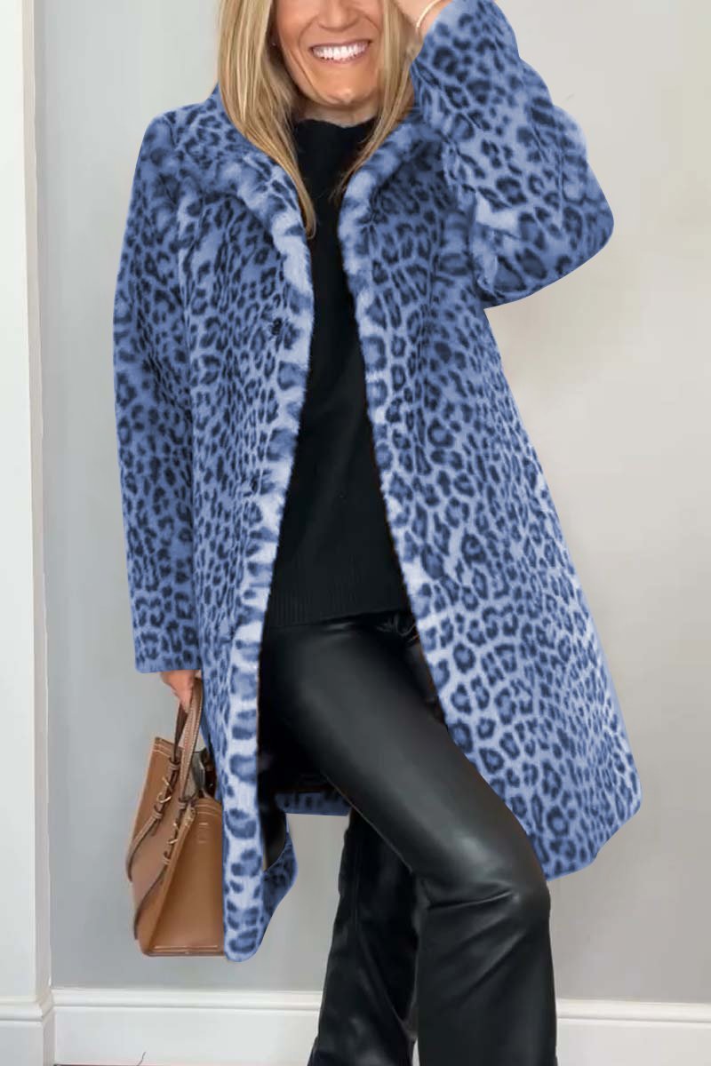 KIKI - SOFT LEOPARD PRINT JACKET