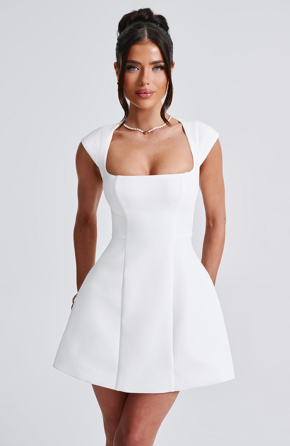 SIAH - SQUARE-NECK MINI DRESS