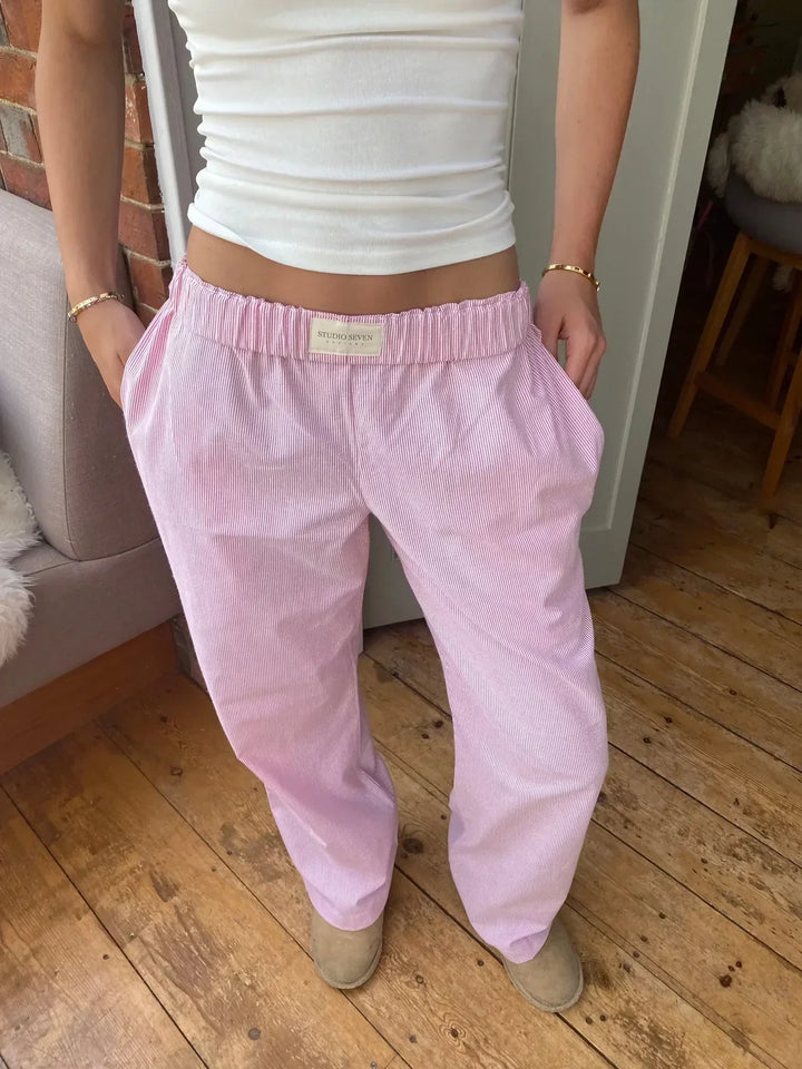 ARABELLA -  STOCKHOLM-STYLE TROUSERS