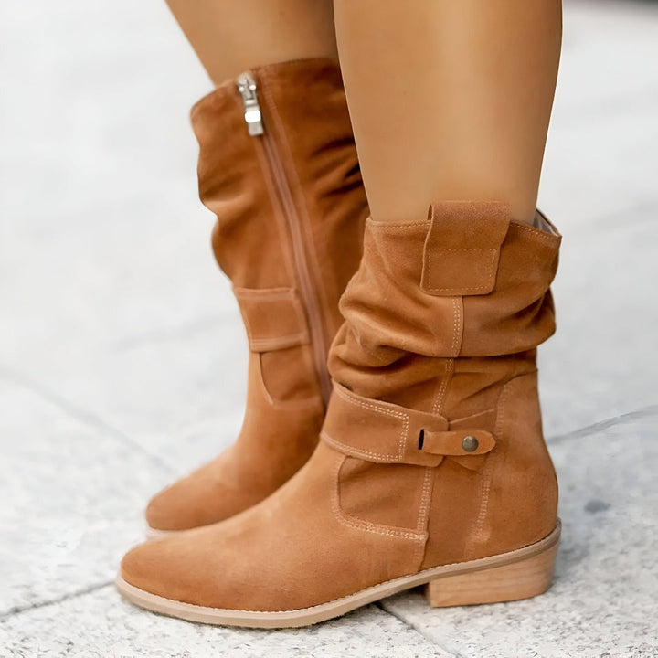 EDEN - SUEDE LEATHER BOOTS