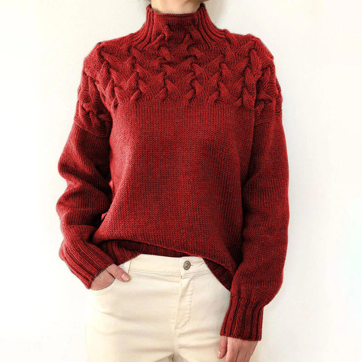 GRACE - WEAVED TURTLENECK