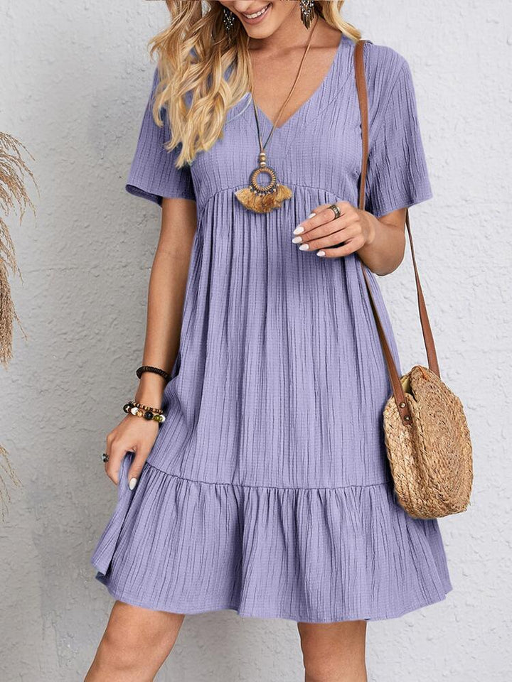 CESCA - RELAXED PLEATED DRESS